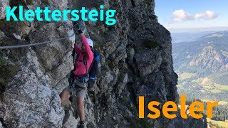 EDELRIDKlettersteig OHNE STAU 🇩🇪 BAD HINDELANG  ALLGÄU  BAYERN  DEUTSCHLAND [upl. by Ahsilrak]