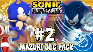 Sonic Unleashed DLC  Part 2 Mazuri Adventure Pack COMPLETE 1440p [upl. by Noneek]