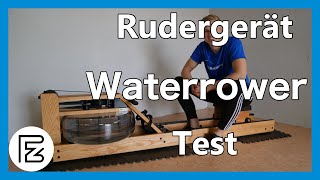 Waterrower Rudergerät im Test  Wie schneidet das Wasserrudergerät ab [upl. by Alyos]