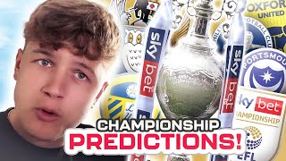 MY CHAMPIONSHIP PREDICTIONS [upl. by Vincenz]