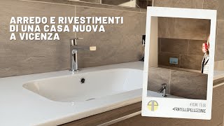 Bagno rivestito in grès effetto pietra bicolore hometour pt3 [upl. by Modie]