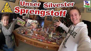 Unser Silvester Sprengstoff von Aldi LIDL und REAL  Pyrologen Feuerwerk Sortiment TipTapTube [upl. by Hterrag]