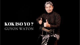 KOK ISO YO  GUYON WATON  COVER BY SIHO LIVE ACOUSTIC [upl. by Lanrev823]