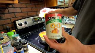 Campbells SPAGHETTIOs Meatballs [upl. by Fillbert943]