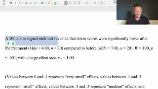 Wilcoxon Test on Jamovi  Example Results Section [upl. by Temple5]