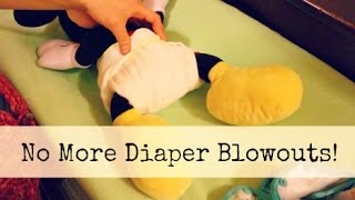 BOMBPROOF Cloth Diaper Hack [upl. by Wivinah]