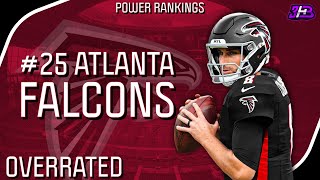 THE MOST OVERRATED TEAM IN THE NFL  25 Atlanta Falcons  NFL [upl. by Erny]