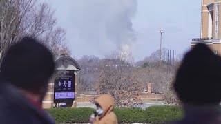 Man helps those displaced by WinstonSalem fertilizer fire evacuation [upl. by Herman809]