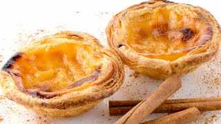 La Vrai Recette Des Pasteis De Nata A La Portugaise 🇵🇹🥧 [upl. by Loss]