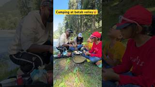 Camping at betab valley😍❤️carcampingindia campervans betabvalley kashmir ghumakkadbugz [upl. by Abixah]