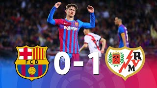 Barcelona vs Rayo Vallecano 01 La Liga 2022  MATCH REVIEW [upl. by Parnell]