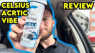 Celsius Energy Drink ARCTIC VIBE Review [upl. by Aciraj907]