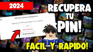 🔓COMO RECUPERAR mi PIN de ROBLOX Fácil y Rápido  Roblox 2024 [upl. by York]