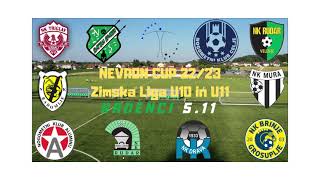 Nevron Cup 202223 Radenci  Zimska Liga U10 in U11 [upl. by Stricklan]