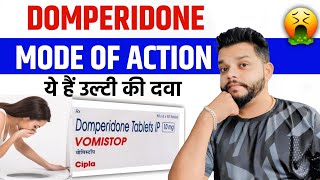 Domperidone In Hindi  Mode Of Action Medicine For Vomiting [upl. by Ellerret]