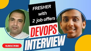 Interview of Smart Fresher who got 2 DevOps jobs devops freshers freshersjobs devopsjobs cloud [upl. by Florentia]