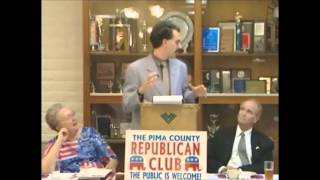 Da Ali G Show  Borat Republican Party Speech [upl. by Annecorinne]