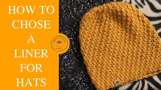 How to Choose a Liner for Your Hats [upl. by Yecad]