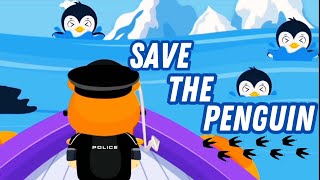 Save penguin🐧save the penguincartoons for kids🫎safety cartoonTeddy bcoy cop👮🏻‍♂️CoComelon [upl. by Everick375]