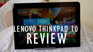 Lenovo Thinkpad 10 Tablet Review Low Profile Speedy Performance [upl. by Etyam]