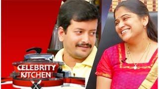 Actor Kaushik Actress Preethi Sanjeev in Celebrity Kitchen 01022015 [upl. by Wiener14]