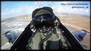 Low level flying QFI working  Hawk T2 [upl. by Annaor]