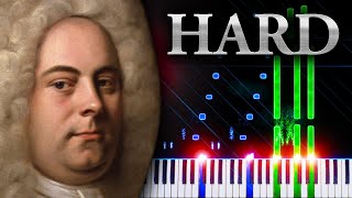 GF Handel  Sarabande  Piano Tutorial [upl. by Tiffani]