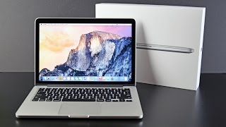 Apple MacBook Pro 13inch with Retina Display 2015 Unboxing amp Overview [upl. by Hayyikaz]