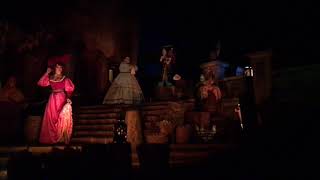 Walt Disneys Blue Bayou Lagoon  Pirates of the Caribbean with narration [upl. by Eelrebma]