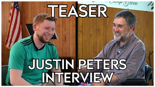 Justin Has Strong Feelings about Pineapple on Pizza  Justin Peters Interview Teaser [upl. by Keelia30]