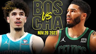 Boston Celtics vs Charlotte Hornets Full Game Highlights  Nov 20 2023  FreeDawkins [upl. by Elamef85]