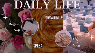 VLOG  meglio evitare  REGALO inaspettato SPESA al mercato ricette e quotidianità✨ [upl. by Allertse852]