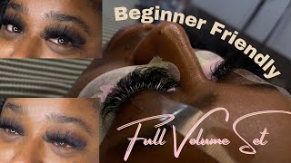 ✰ BEGINNER FRIENDLY FULL VOLUME LASH SET ✰ [upl. by Troc39]