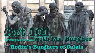 Rodins Burghers of Calais  Art 101 Detail [upl. by Haden]