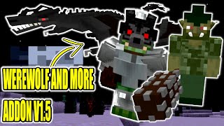 Ability To Transform Into Creatures With This MCPE Addon [upl. by Annabelle]