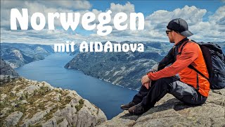 Norwegen mit AIDAnova l Ist das was für uns I Unser Reisefilm [upl. by Sturges]