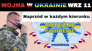 11 WRZ W KOŃCU Ukraińcy ANGAŻUJĄ CZOŁGI I PROWADZĄ POTĘŻNY ATAK  Wojna w Ukrainie Wyjaśniona [upl. by Coheman]