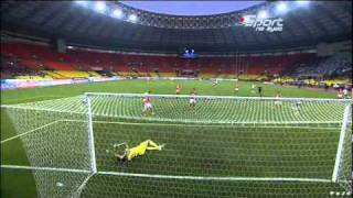 Spartak  Legia 23 JANUSZ GOL 92 [upl. by Etnovahs]