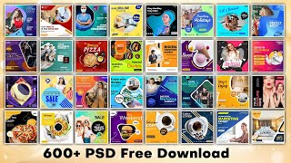 600 SOCIAL MEDIA BANNER PSD FREE DOWNLOAD  Nitesh GFX [upl. by Stein]