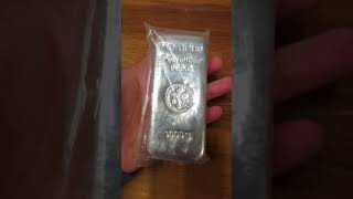 Heraeus 1 Kilo Silver Bar [upl. by Itagaki]