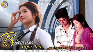 Bharosa Pyar Tera । Sahir Ali Bagga । School Love Story । Mk Album [upl. by Belding]