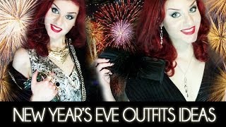 2 Outfit per CAPODANNO Total Black amp Gold Baroque  OOTN New Years Eve Outfits Ideas Lookbook [upl. by Aicella]