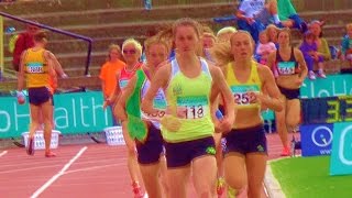 GloHealth  All Ireland Championships Senior Womens 1500m Final [upl. by Raji]