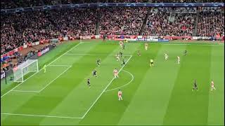 Arsenal Vs Bayern Munich Bukayo Saka goal [upl. by Aidin]