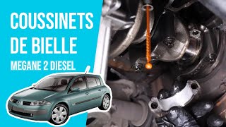 Changer les Coussinets de Bielle Megane 2 15 dCi 🚗 [upl. by Edie]