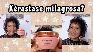 Kérastase Discipline Maskeratine em cabelo crespo tipo 4 [upl. by Initirb]