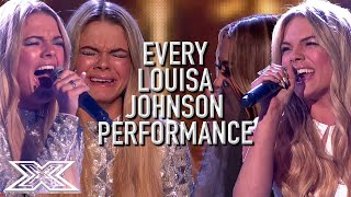 Every LOUISA JOHNSON Performance From X Factor UK 2015 [upl. by Belldas154]