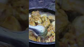 Zereshk polo ba morgh 🍚🍗🥘😍 ruralfamily chicken recipe shorts [upl. by Sukhum]