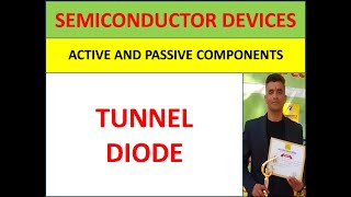 Tunnel Diode II Electronic Components II Semiconductor Devices [upl. by Elaen]