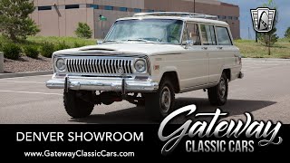 1968 Jeep Wagoneer For Sale Gateway Classic Cars  Denver 799 [upl. by Llewxam]